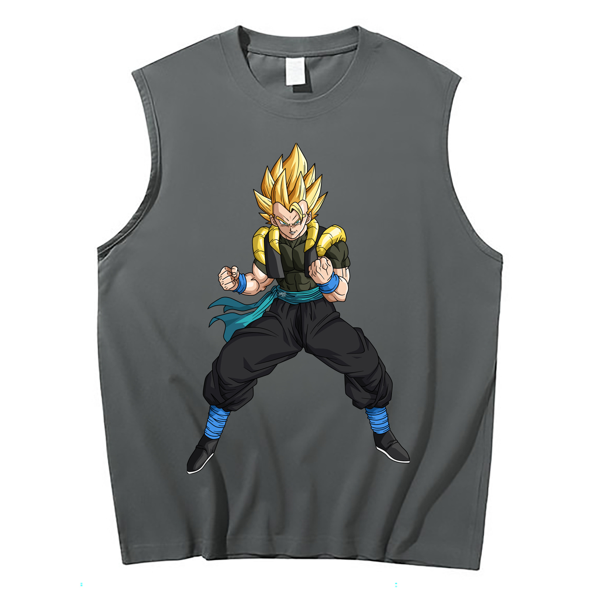 （画像用） ドラゴンボール ベジータ四世（Bejīta Yonsei）DRAGON BALL Vegeta IV コットン100％タンクトップ（フロントプリント）